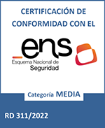 Certificación de Conformidad con el ENS